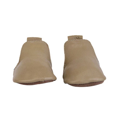 Lodger Skórzane buciki dla niemowląt piaskowe Stepper Sand r. 20