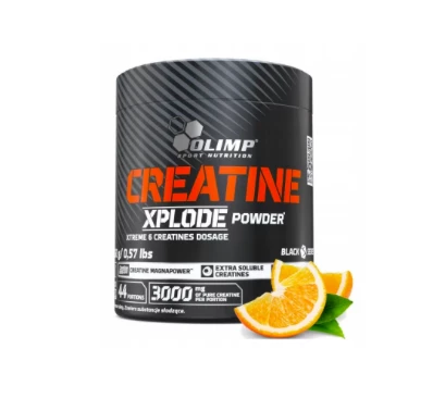 Olimp Creatine Xplode matrix kreatyny 260g smak pomarańcza