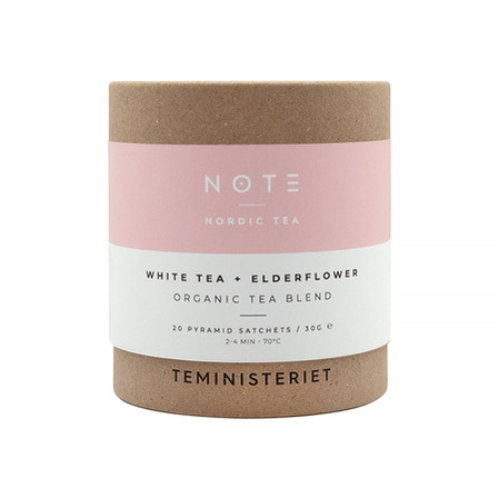 Teministeriet - NOTE White Tea Elderflower Organic - Herbata 20 Torebek