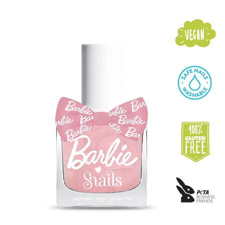 Snails, Zmywalny Lakier do paznokci dla dzieci Barbie, Shine Bright, 10,5 ml