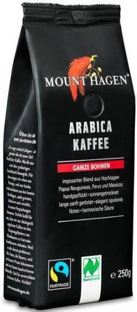 Mount Hagen − Kawa ziarnista Arabica 100 % − 250 g