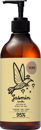 Yope Jaśmin & Tonka – naturalne mydło do rąk 500ml