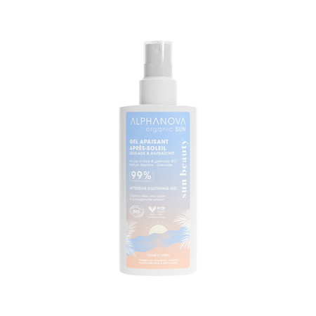  Alphanova Sun Beauty, Bio Kojący żel po opalaniu, 125 g