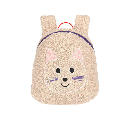 Lassig Plecak mini frotte Tiny Team Kotek