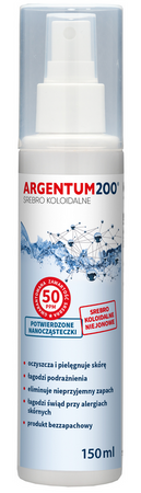 Aura Herbals Argentum200 srebro koloidalne 50ppm aerozol 150ml
