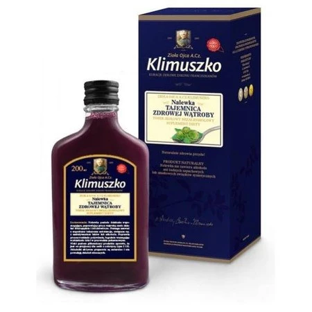 Klimuszko − Nalewka wspierająca pracę wątroby − 200 ml