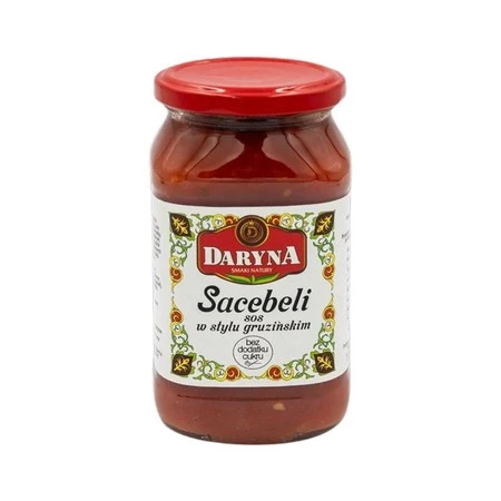 Zestaw 2x Sos Sacebeli bez dodatku cukru 475 g