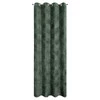 ZASŁONA GOTOWA ALETA 135 X 250 CM CIEMNOZIELONY