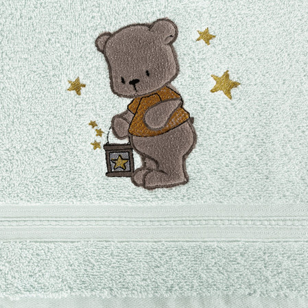 Ręcznik Dziecięcy Baby62 50 x 90 cm, Jasnomiętowy