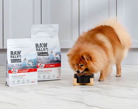 Vet Expert RAW PALEO Mini Adult Ultra Beef 750g