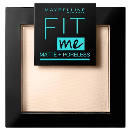 Fit Me Matte Poreless Pressed Powder puder matujący do twarzy w kompakcie 120 Classic Ivory 9g