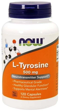 L-Tyrozyna 500 mg (120 kaps.)