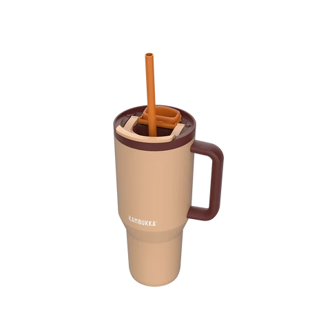 Kambukka Rio kubek termiczny ze słomką 950ml - Almond Dream 