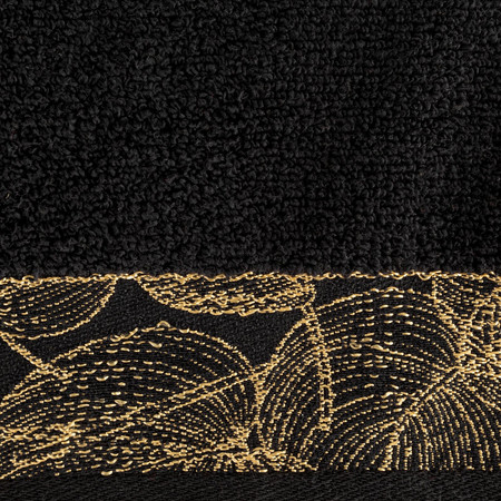 Ręcznik Agis (07), 50 x 90 cm, Czarny