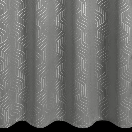 ZASŁONA GOTOWA OLETA 140 X 250 CM SREBRNY