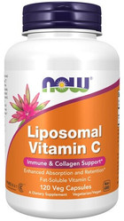 NOW Foods Liposomal Vitamin C Witamina C 120 kaps. vege