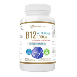 Progress Lab Witamina B12 1000 IU -  120 kaps.