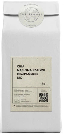 Bio Planet − Chia, nasiona szałwii hiszpańskiej BIO − 1 kg
