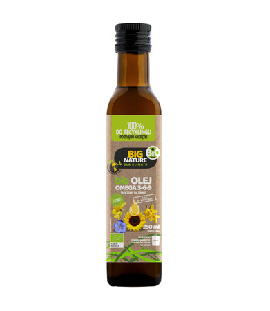 Big Nature Olej OMEGA 3-6-9 250 ml bio