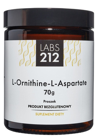 Labs212 L-Ornithine-L-Aspartate w proszku 70 g