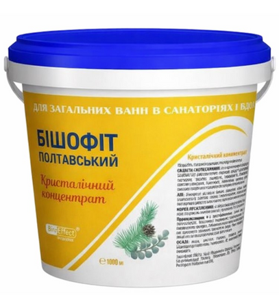 Biszofit połtawski  Koncentrat do kąpieli 1000ml (Ukraina)