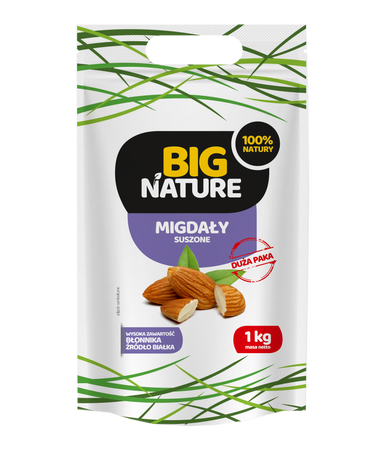Big Nature Migdały suszone 1 kg
