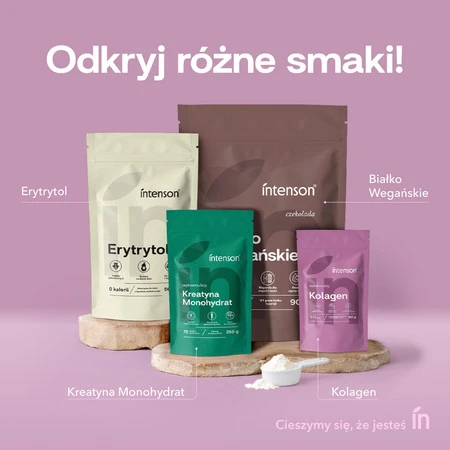 Intenson Kolagen + witamina C + kwas hialuronowy 250g