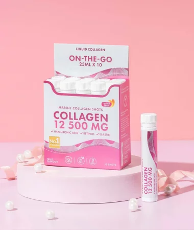 Swedish nutra Marine Collagen 12 500 mg kolagen do picia Shots 25 ml x 10