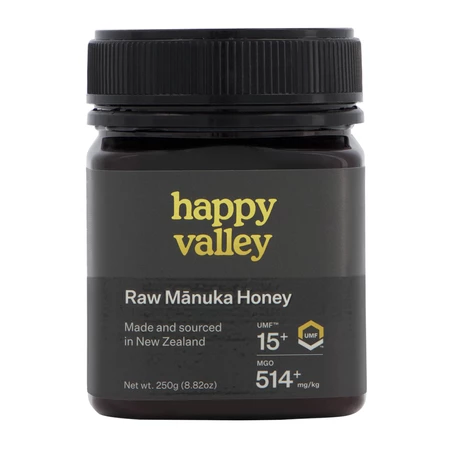 Happy Valley Miód Manuka Umf 15+ Mg 514+ 250 G