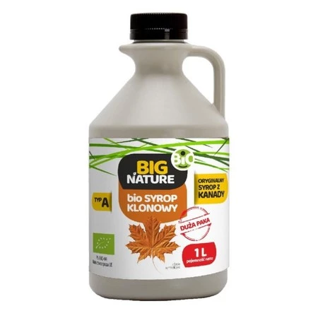 Big Nature Syrop Klonowy BIO 1 l