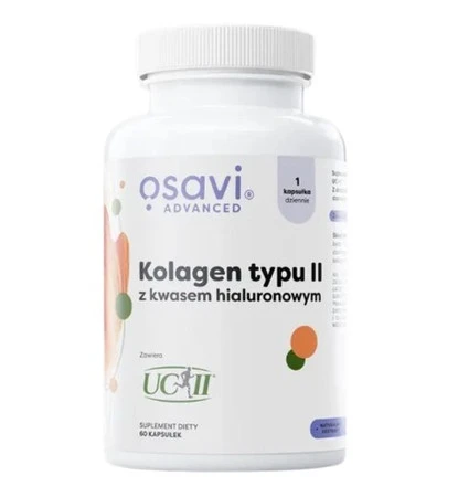 Kolagen Typu II z Kwasem Hialuronowym - 60 caps