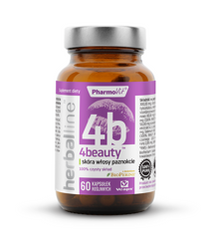 Pharmovit 4b beauty na skórę, włosy i paznokcie 60 kaps.