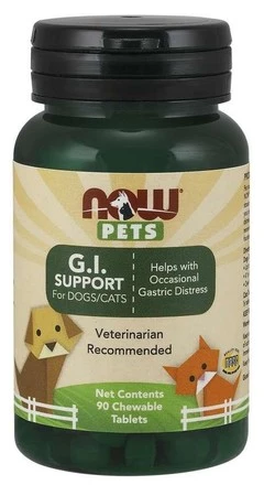 NOW PETS G.I. Support for Dogs/Cats (90 tabl.)