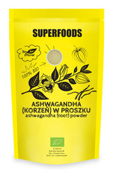 Bio Planet − Superfoods, ashwagandha w proszku − 150 g