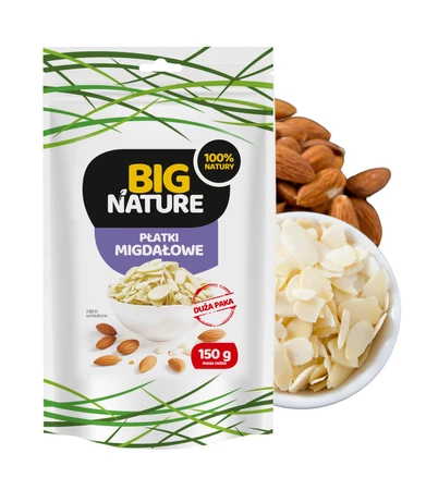 Big Nature Płatki migdałowe 150 g