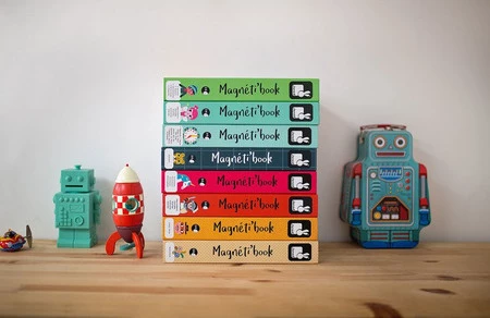 Janod Magnetyczna układanka 4 pory roku Magnetibook