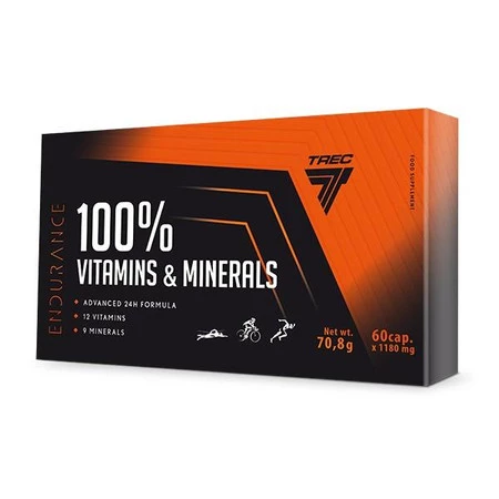 100% VITAMINS & MINERALS 60cap (ENDURANCE)