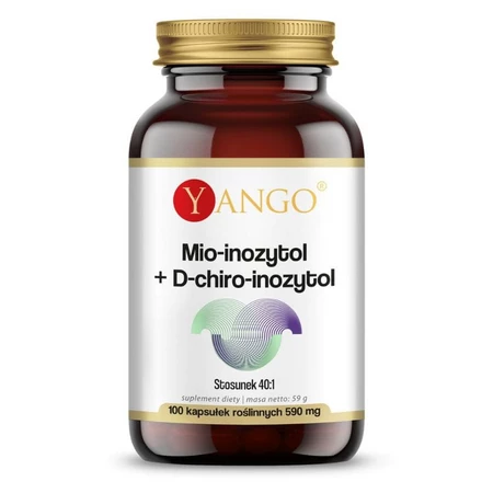 YANGO Mio-inozytol + D-chiro-inozytol (100 kaps.)