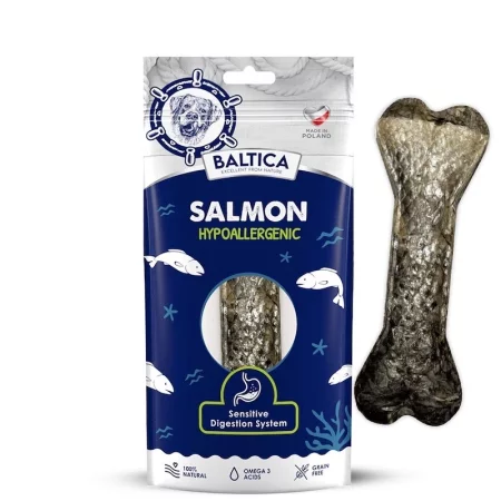 Baltica Kość Salmon Hypoallergenic - Łososiowy gryzak hypoallergiczny dla psa - 1szt.