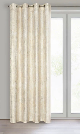 ZASŁONA GOTOWA MALIA 140 X 250 CM KREMOWY