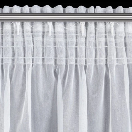 FIRANA GOTOWA MIREA NA TAŚMIE 350 X 150 CM BIAŁY