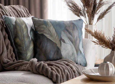 Poszewka Len 38 45 x 45 cm, Zielony