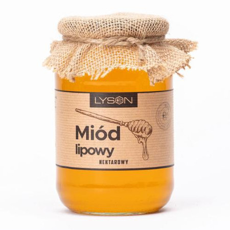 Łysoń Miód lipowy 1,25 kg