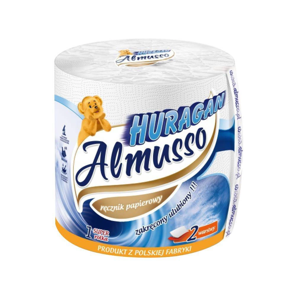 Almusso − Huragan, ręcznik papierowy 2 warstwowy − 1 szt.