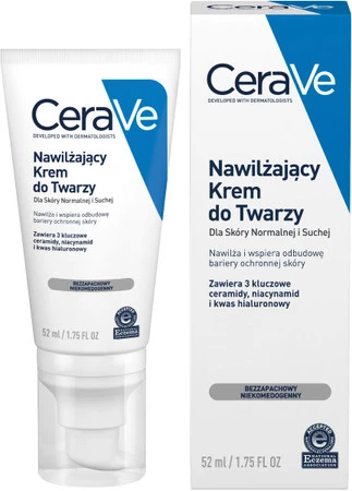Cerave – Nawilżający krem do twarzy – 52 ml