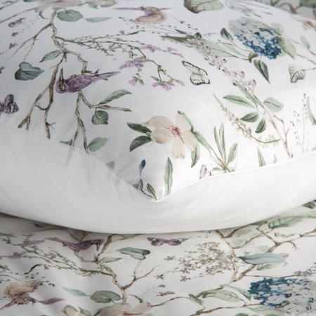 Komplet Pościeli Satynowej Spring 56 160 x 200 cm, Biały