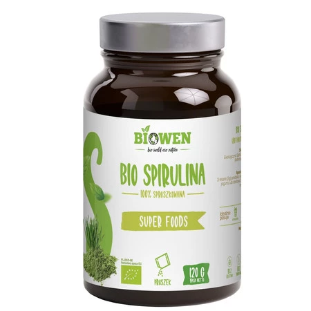 Biowen Bio Spirulina w proszku 120 g