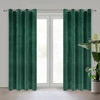 ZASŁONA GOTOWA VILLA 140 X 250 CM CIEMNOZIELONY