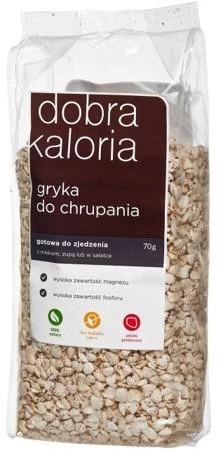 Gryka do chrupania bez cukru 70g DOBRA KALORIA - KUBARA