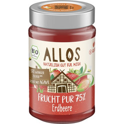 Mus Truskawkowy (75 %owoców) Bezglutenowy BIO 200 g